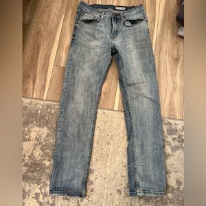 Men’s 30x32 Wrangler Slim Straight Light Wash Jeans